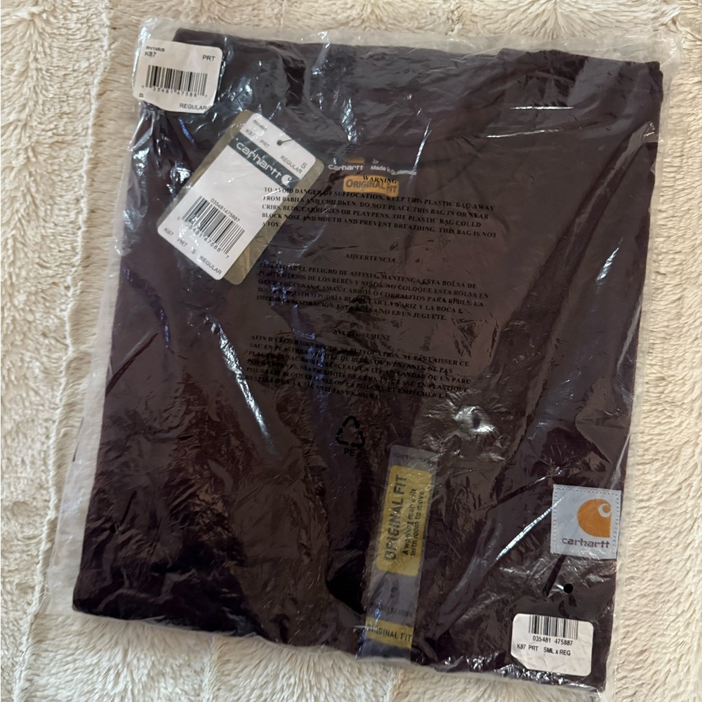 Carhartt burgundy, Short Sleeve Tee